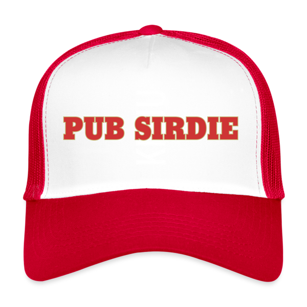 Pub Sirdie -lippalakki - white/red