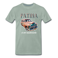 Patina ei ole ruostevaurio - harmaanvihreä