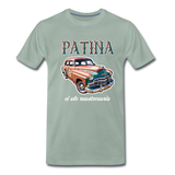 Patina ei ole ruostevaurio - harmaanvihreä