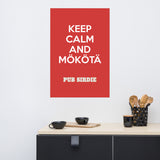 Keep Calm and Mökötä -juliste