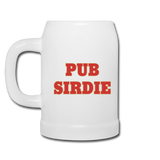 Pub Sirdie -oluttuoppi - valkoinen