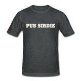 Pub Sirdie "Klassikko" T-paita - tummanharmaa meleerattu