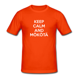 Keep Calm and Mökötä -paita - oranssi