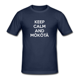 Keep Calm and Mökötä -paita - navy