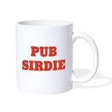 Pub Sirdie -muki - valkoinen